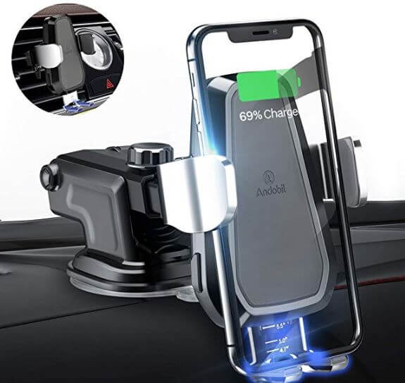 Andobil Wireless Car charger for Galaxy S10