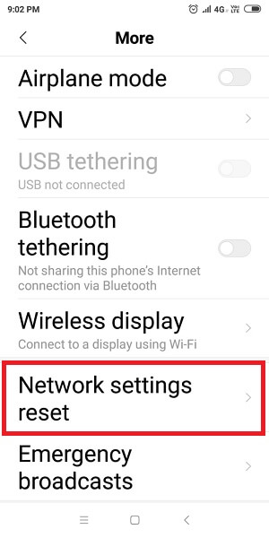 Network Settings option on oneplus (1)