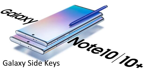 Galaxy Note 10 and Galaxy Note 10 Plus Customize Side Keys