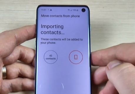 Import SIM Contact to Phone memory on Galaxy