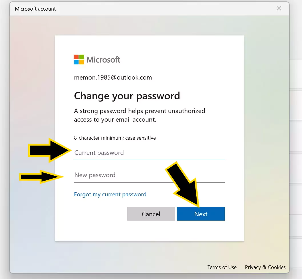 change-windows-account-password-or-local-password-in-windows-11